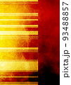 ラインストレート　（背景素材）　金箔　赤 93488857