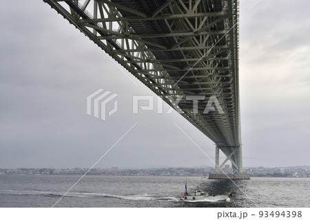 明石海峡大橋　底面 93494398