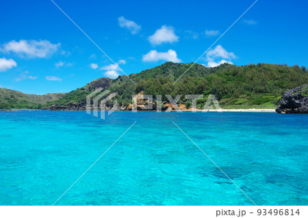 父島のジョンビーチ付近（東京都小笠原村／小笠原諸島） 93496814