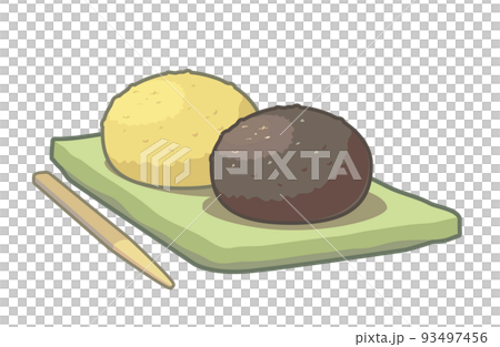 おはぎのイラスト 93497456