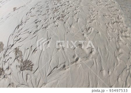 the sand on the beach natural for background 93497533