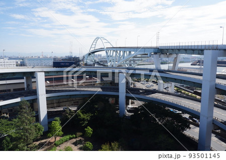 大阪新木津川大橋 通称めがね橋 大阪新木津川大橋 通称めがね橋 93501145