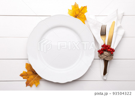 Autumn table setting 93504322