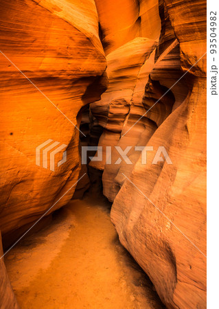 Antelope Canyon in the Navajo Reservation near Page, Arizona USA 93504982