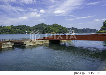 安芸灘とびしま海道　大崎下島　小長港　広島県呉市 93513886
