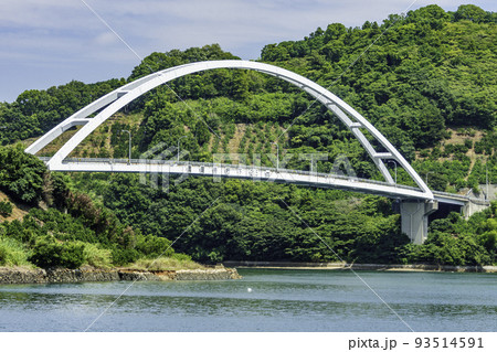 安芸灘とびしま海道 中の瀬戸大橋 広島県呉市 安芸灘とびしま海道 中の瀬戸大橋 広島県呉市 93514591