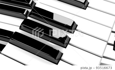 Piano keyboards. 93516673