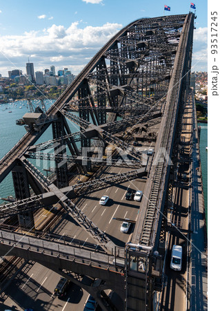 写真素材：シドニー ハーバーブリッジ 展望台からの景色4 93517245