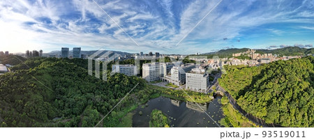 空撮 鳥瞰図 保存地区 93519011