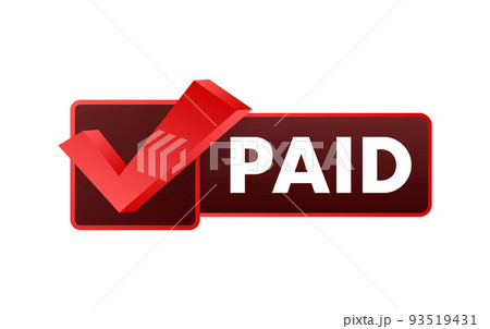 Vintage paid, great design for any purposes. Vector stock illustration. Vintage paid, great design for any purposes. Vector stock illustration. 93519431