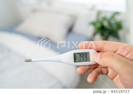 体温計 検温 体温測定 高熱 39.9℃ 体温計 検温 体温測定 高熱 39.9℃ 93519727