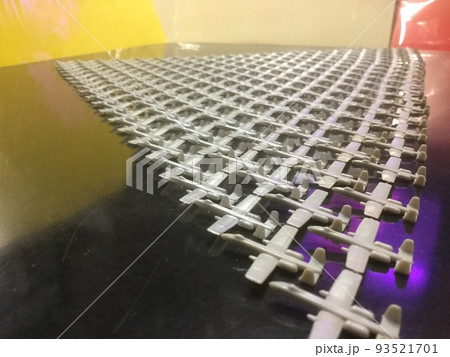 ミニチュア・プラモデル・コレクション　タミヤ　ウォーターラインシリーズ　A-10AサンダーボルトⅡ 93521701