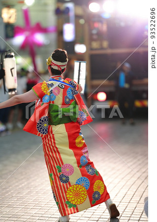 よさこい祭り 踊り子 よさこい祭り 踊り子 93522696
