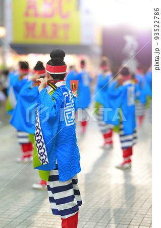 よさこい祭り 踊り子 よさこい祭り 踊り子 93522786