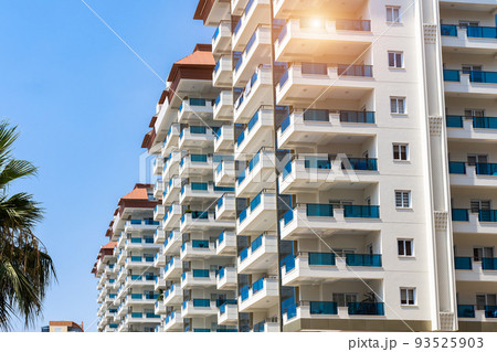 New modern multi-apartment high-rise buildings. 93525903