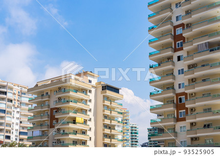 New modern multi-apartment high-rise buildings. 93525905