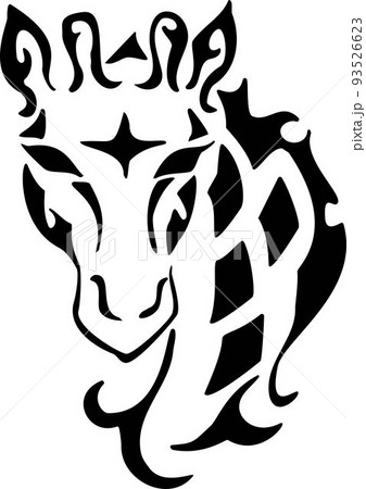 Giraffe - Wild Animals - Logo Animal Vector, Animal Silhouette Stencil 93526623