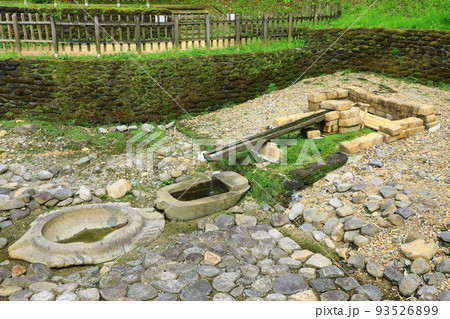 史跡 酒船石遺跡 亀形石造物 史跡 酒船石遺跡 亀形石造物 93526899