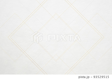 繊細な金色模様の和紙テクスチャ_高級感のある和風背景 93529515