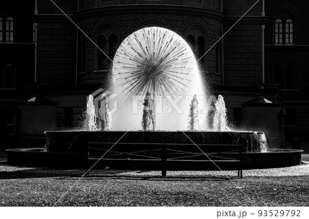 Dandelion Fountain at Norra Latin in Stockholm 93529792