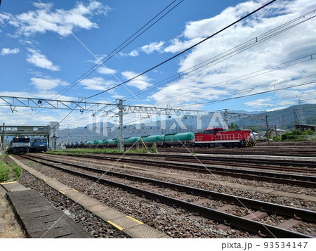貨物駅の風景(南松本駅) 93534147