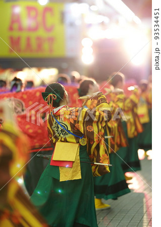 よさこい祭り 踊り子 よさこい祭り 踊り子 93534451