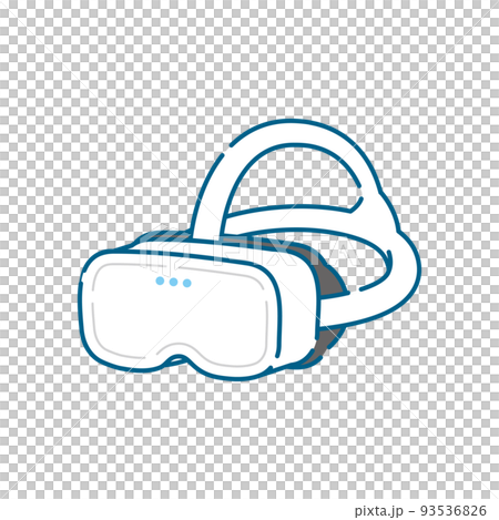 VR goggles icon illustration 93536826
