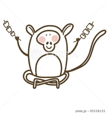 Cute outlined jungle and woodland animal for kids. Coloring vector illustration set. Cute outlined jungle and woodland animal for kids. Coloring vector illustration set. 93538135
