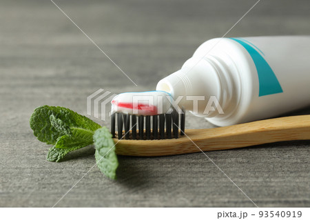 Concept of tooth or oral care, close up 93540919