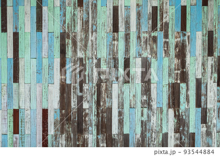 The surface of an old wood floor for background, plywood board or hardwood background The old wooden wall is a piece of wall for the background, The old wooden wall surface which is both gray and blue The surface of an old wood floor for background, plywood board or hardwood background The old wooden wall is a piece of wall for the background, The old wooden wall surface which is both gray and blue 93544884