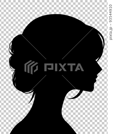 女人的輪廓剪影 93544910