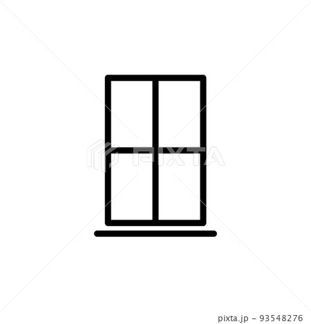 Illustration Vector graphic of window iconのイラスト素材 [93548276] - PIXTA