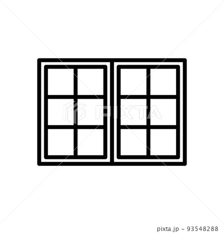 Illustration Vector graphic of window iconのイラスト素材 [93548288] - PIXTA
