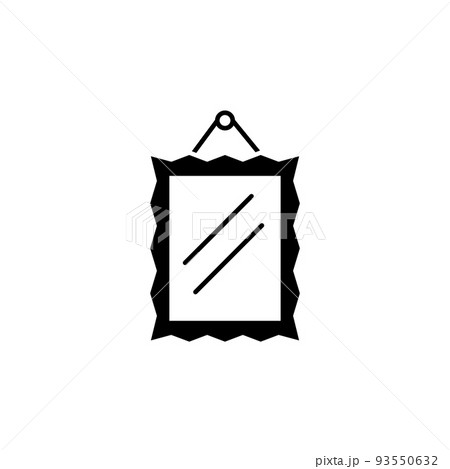 Illustration Vector graphic of mirror 93550632