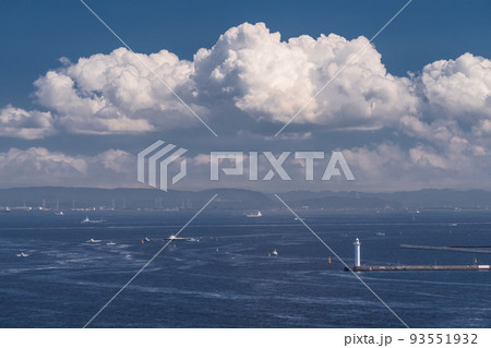 《神奈川県》東京湾・夏の大海原 《神奈川県》東京湾・夏の大海原 93551932