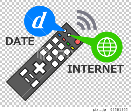 Operate data broadcasting and the Internet with the TV remote control Operate data broadcasting and the Internet with the TV remote control 93561565