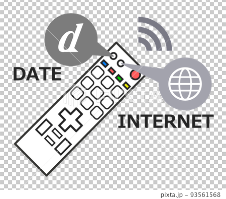 テレビのリモコンでデータ放送とインターネットを操作する 93561568