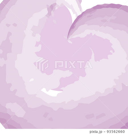 Abstract frame made of watercolor stain in trendy purply hues in watercolor manner. Isolate 93562660