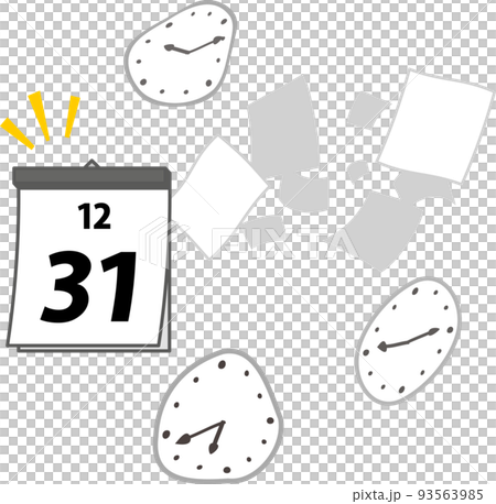 飛行日曆和時鐘 93563985