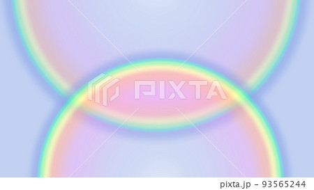 虹　光　輪　背景 93565244