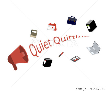 quiet quitting is doing less at work or  refusing to work overtime or answer emails outside of work hours 93567030