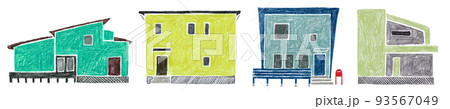 家のセット 93567049