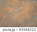 サビついた鉄板の模様 93568222