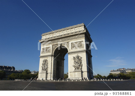 パリのエトワール凱旋門 93568861