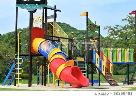 佐賀楽しい公園遊具 93569483