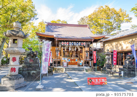 清瀧神社　浦安三社　拝殿 93575703