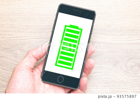 スマホ　バッテリーの状態 93575897