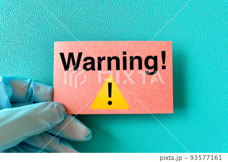 医療・健康の注意点 気をつけて！ 93577161