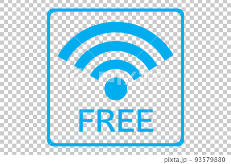 WIFI　FREE　アイコン 93579880