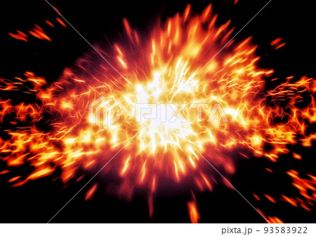 火花が飛び散るイラストのイラスト素材 火花が飛び散るイラストのイラスト素材